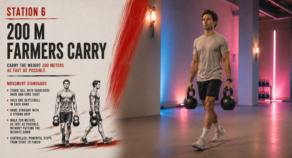 Farmers Carry HYROX Near Brickell